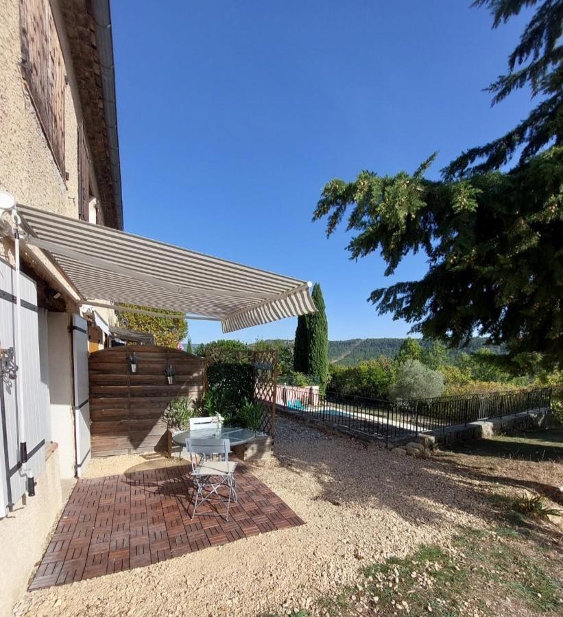 Logement D'Exception Pres Du Colorado Provencal Dans Une Residence Au Calme Avec Piscine Offrant Une Vue Imprenable Sur Le Luberon Depuis Sa Terrasse Viens Eksteriør billede